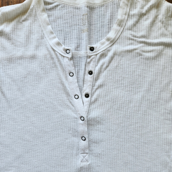 Aerie Real Soft Long Sleeve Oversized Top - Size Small - Picture 2 of 8